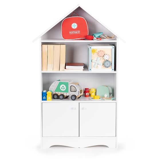 Regał z miejscem do przechowywania Domeček