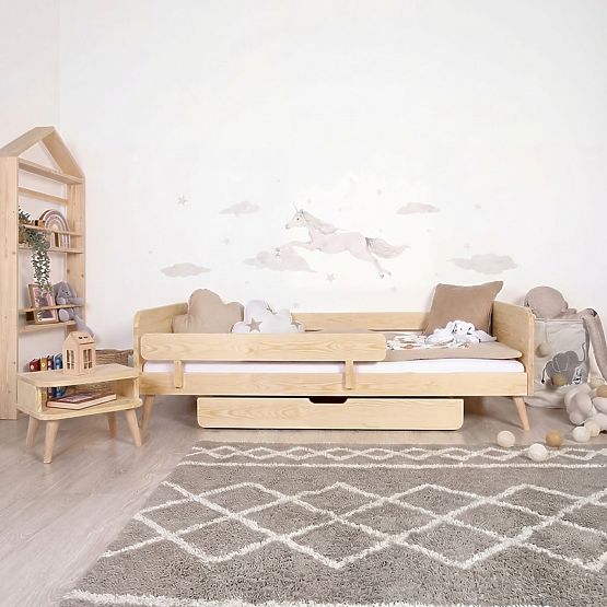 Rośnie łóżko Nell 2w1 - lakierowane