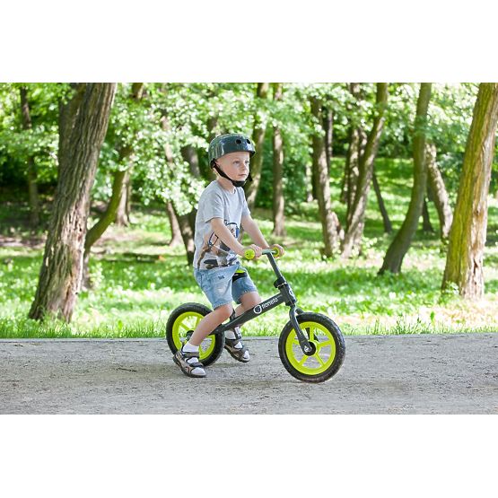 Rowerek biegowy dla dzieci LIONELO Fin Plus - szary