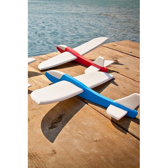 Samolot do rzucania FLY-POP - czerwony