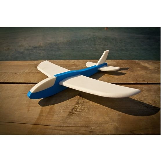 Samolot do rzucania FLY-POP - niebieski