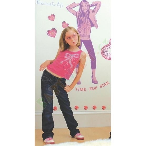 Samoprzylepna dekoracja Hannah Montana