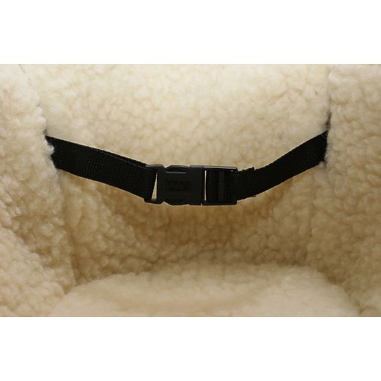 Sanki dla bliźniaków Duo - kolor siedziska czerwony