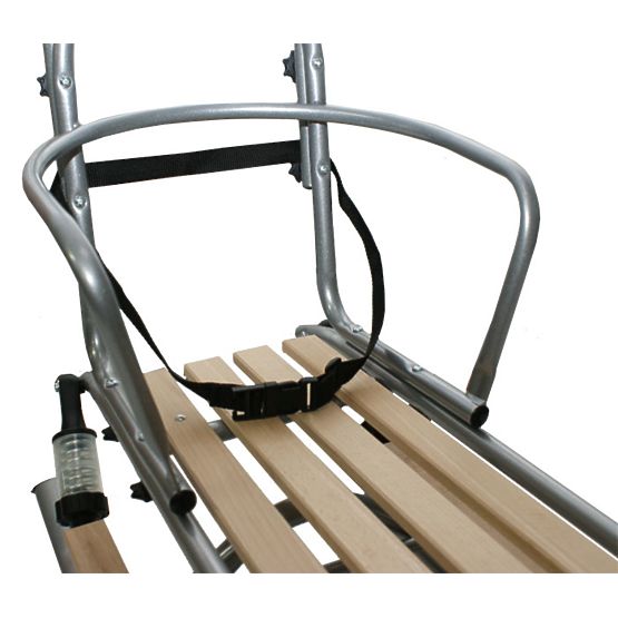 Sanki dziecięce z siedziskiem - Czarne