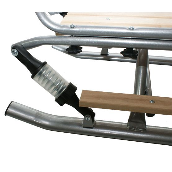 Sanki dziecięce z siedziskiem - Czarne