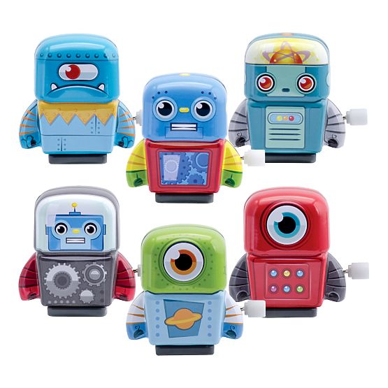 Schylling Nakręcane mini roboty 1 szt.