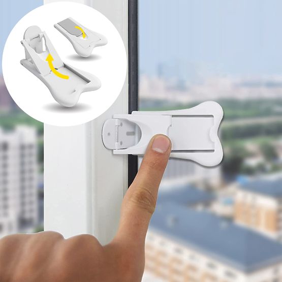 SIPO Blokada dziecięca do drzwi przesuwnych - 2 szt