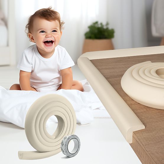 SIPO Taśma ochronna na krawędzie mebli beżowa - 1 szt