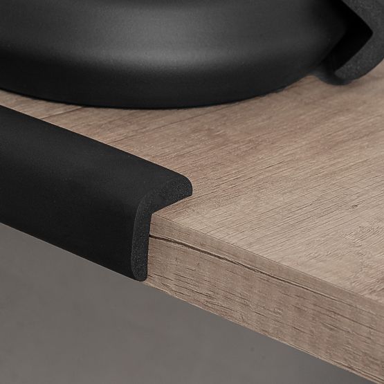 SIPO Taśma ochronna na krawędzie mebli, czarna - 1 szt