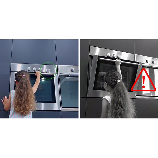 SIPO Zabezpieczenie przed dziećmi do piekarników - 1szt