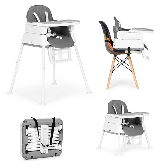 Składane krzesełko do karmienia 3w1 ECOTOYS