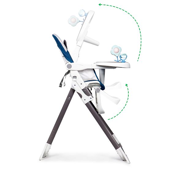Składane krzesełko do karmienia Renifer ECOTOYS