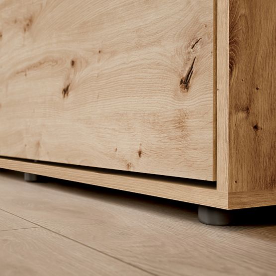 Składane łóżko KOBI VERTO 140x200 Dąb Artisan 1 szt.