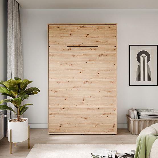 Składane łóżko KOBI VERTO 140x200 Dąb Artisan 1 szt.