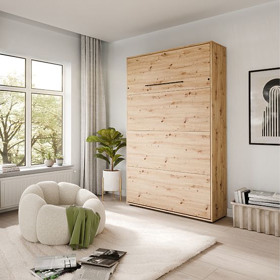 Składane łóżko KOBI VERTO 140x200 Dąb Artisan 1 szt.