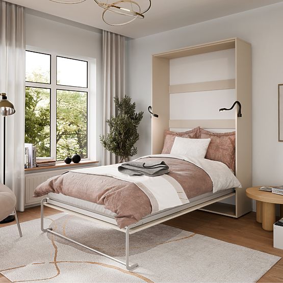 Składane łóżko KOBI VERTO 140x200 Kaszmir 1 szt.