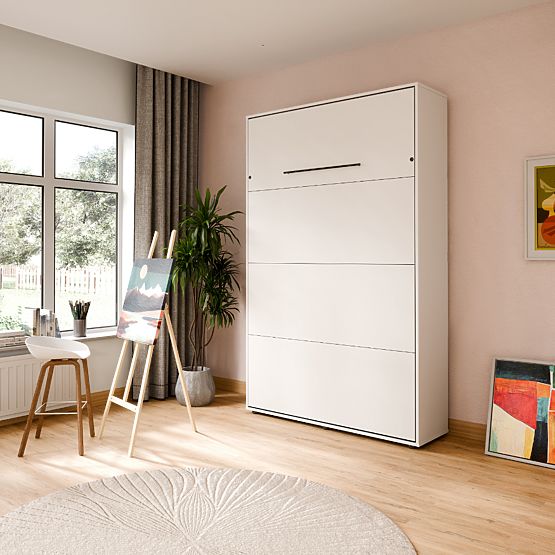 Składane łóżko KOBI VERTO 90x200 Białe 1 szt.