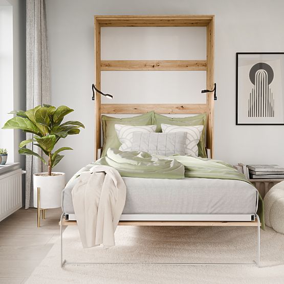 Składane łóżko KOBI VERTO 90x200 Dąb Artisan 1 szt.