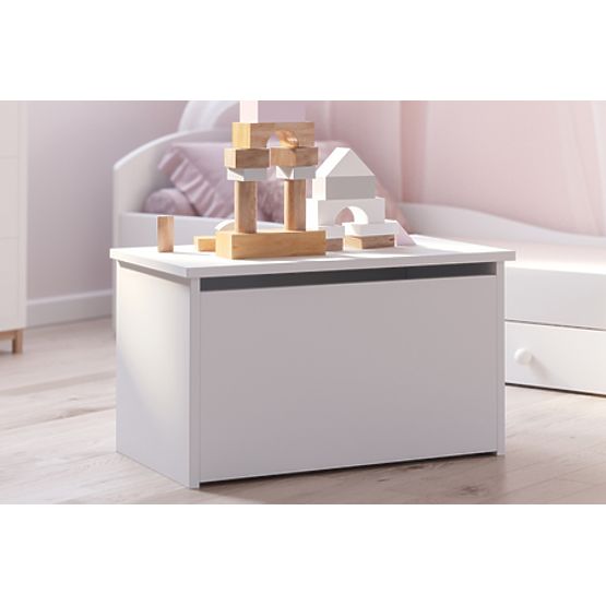 Skrzynia na zabawki Daria biała