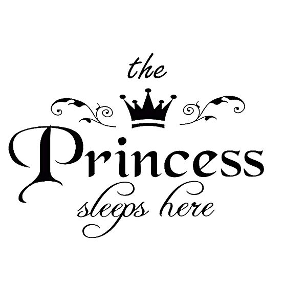 Skrzynia na zabawki Daria biała z nadrukiem Princess