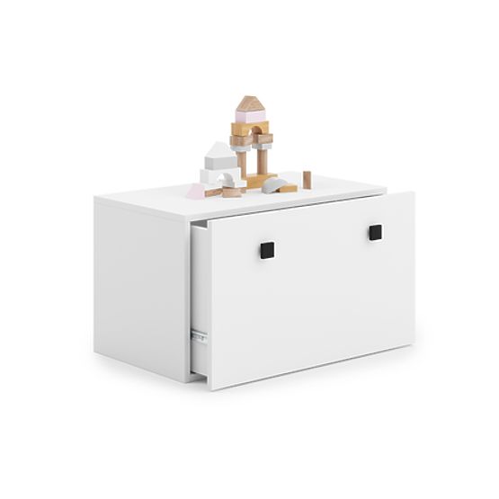 Skrzynia na zabawki Inga - czarny uchwyt