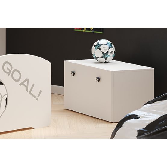 Skrzynia na zabawki Inga - uchwyt piłka