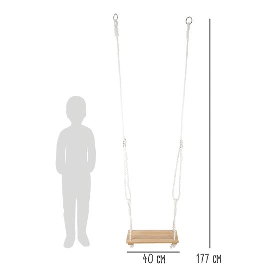 small foot Drewniana huśtawka 3w1