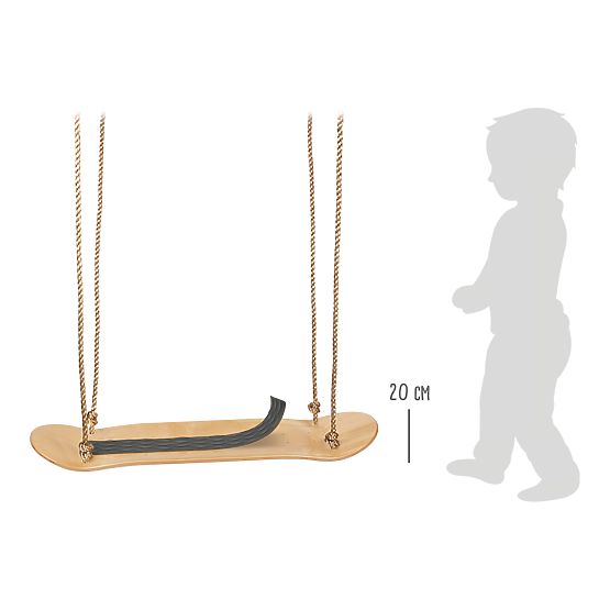 small foot Drewniana huśtawka Deskorolka