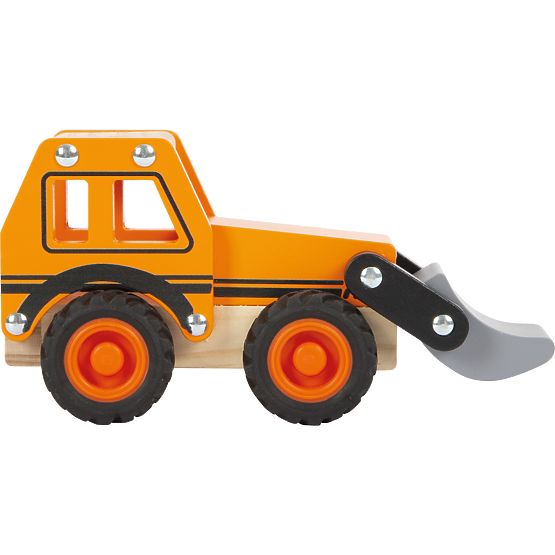 small foot Drewniana koparka