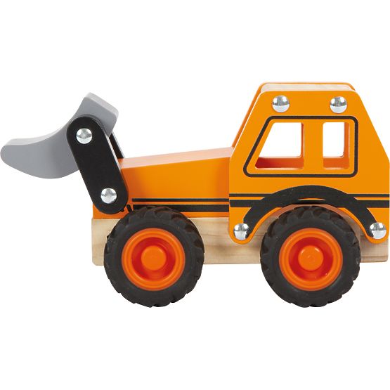 small foot Drewniana koparka