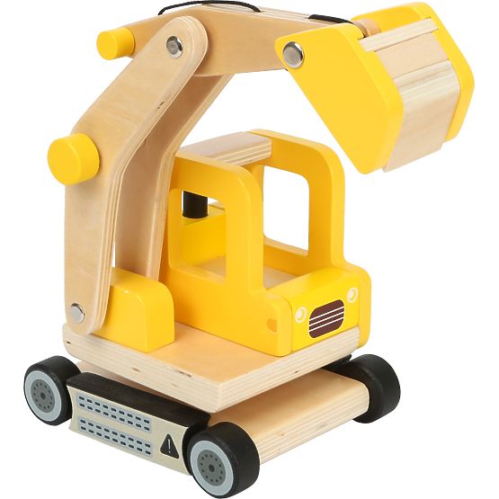 small foot Drewniana koparka z łyżką