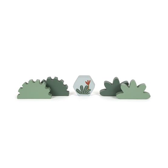 Small Foot Drewniane klocki Dino