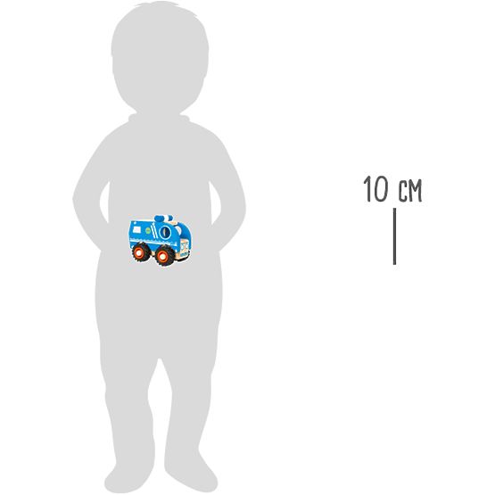 small foot Drewniany policyjny samochód