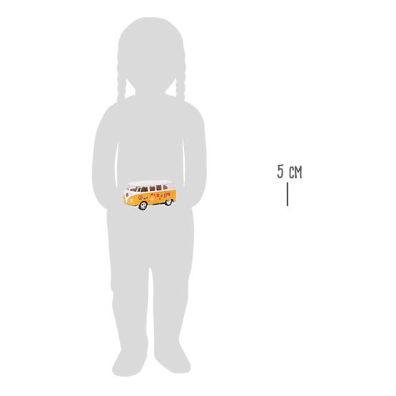 Mały metalowy model samochodu Model samochodu VW62 Klasyczny autobus