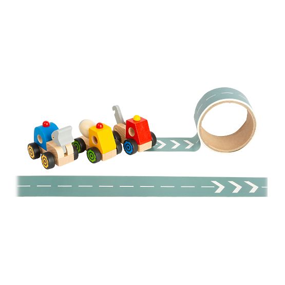 small foot Maszyna budowlana z drogą 1 szt.