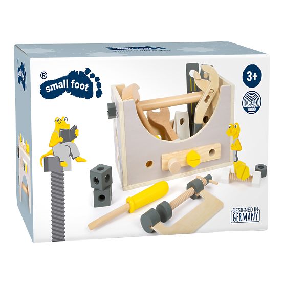 small foot Skrzynka z narzędziami 2w1 Miniwob