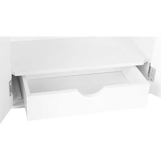 small foot Szafa na ubrania dla lalek biała