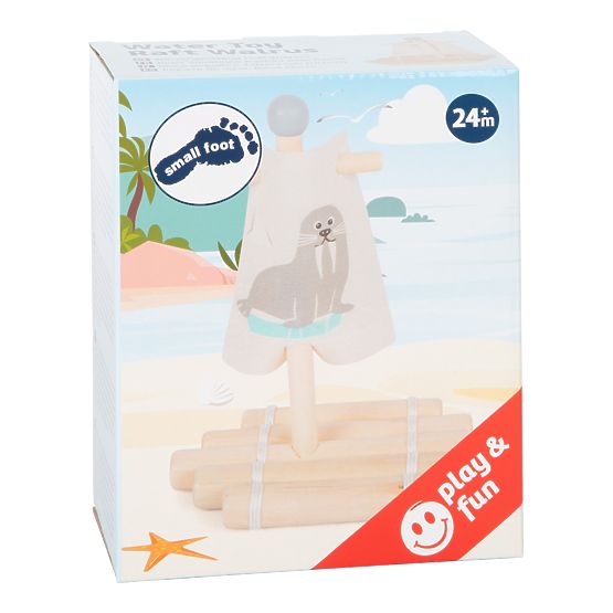small foot Zabawka do wody - tratwa z morszem