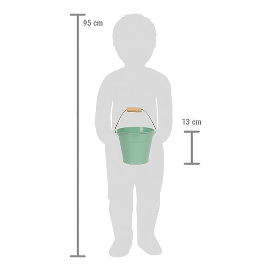 small foot Zestaw narzędzi ogrodowych z wiaderkiem Tiny Garden