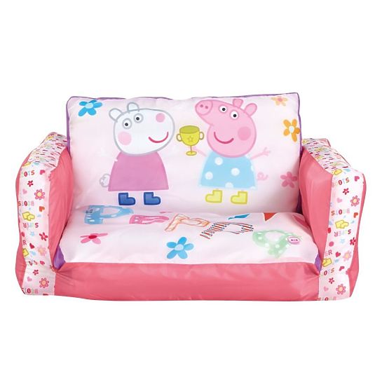 Dziecięca rozkładana sofa 2w1 Świnka Peppa