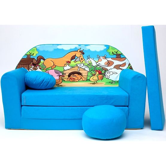 Dziecięca sofa Farma