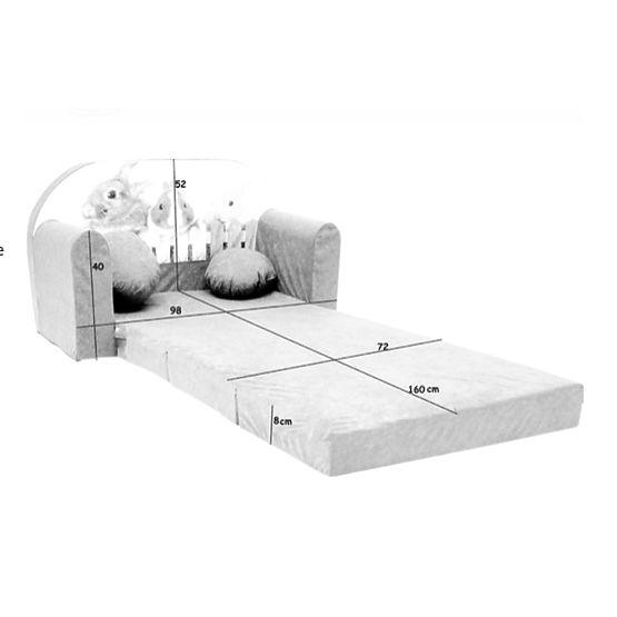 Dziecięca sofa Indiańskie tipi