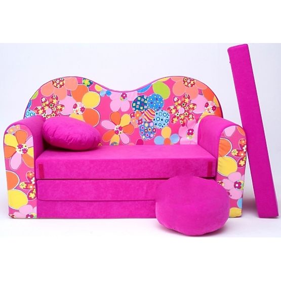 Sofa dla dzieci Kwiaty