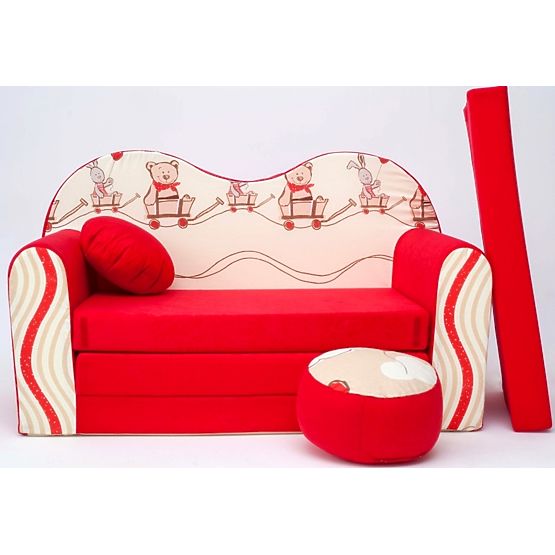 Sofa dla dzieci Miś 2