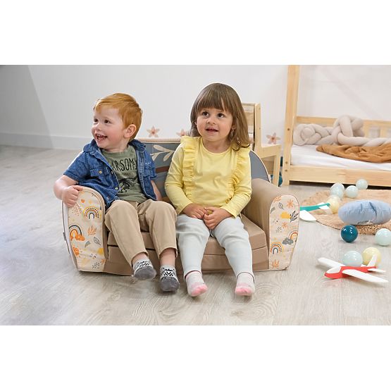 Dziecięca sofa Tęcza