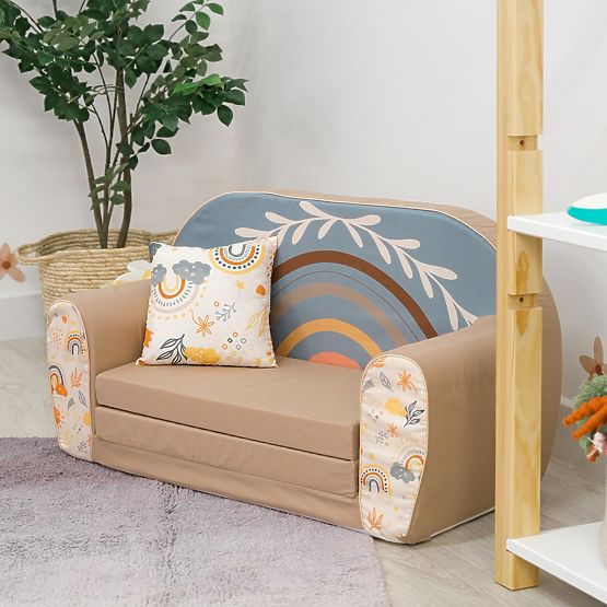 Dziecięca sofa Tęcza