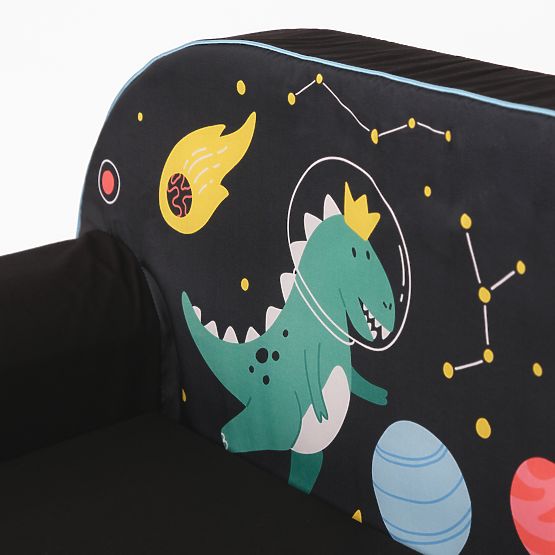 Sofa dziecięca - Kosmiczne Dinozaury