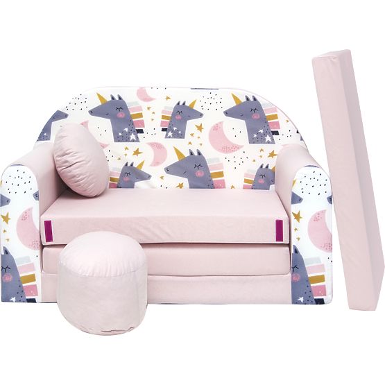 Dziecięca sofa Magiczny Jednorożec