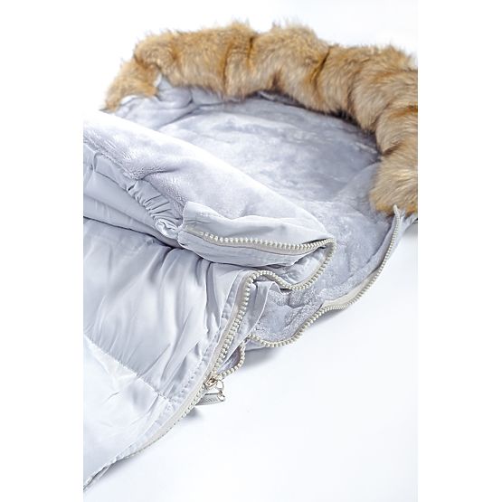 Śpiworek zimowy do wózka Mouse - szary