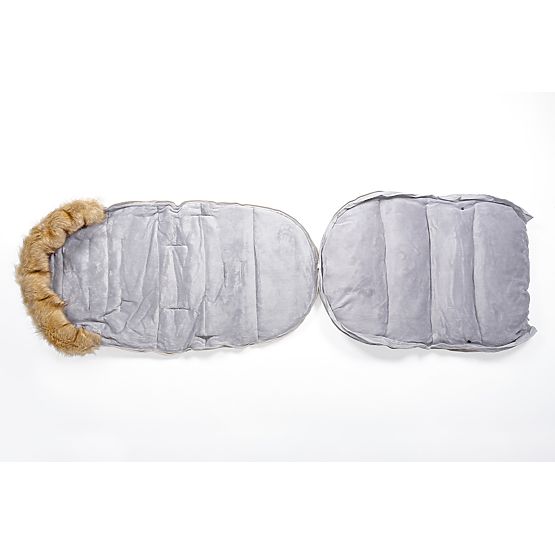 Śpiworek zimowy do wózka Mouse - szary